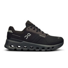 On Cloudrunner 2 Waterproof Women's Running Shoes, Magnet/Black 
